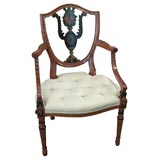 Antique English Sheraton chair.