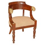 Charles x Ormolu Mounted Desk Chair