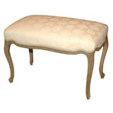 Louis XV-Style Painted Bench