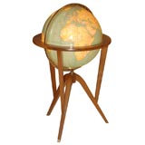 Retro Edward Wormley Design Globe