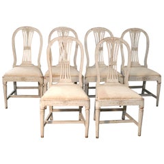 Set of 6 Gustavian Centennial Dining Chairs