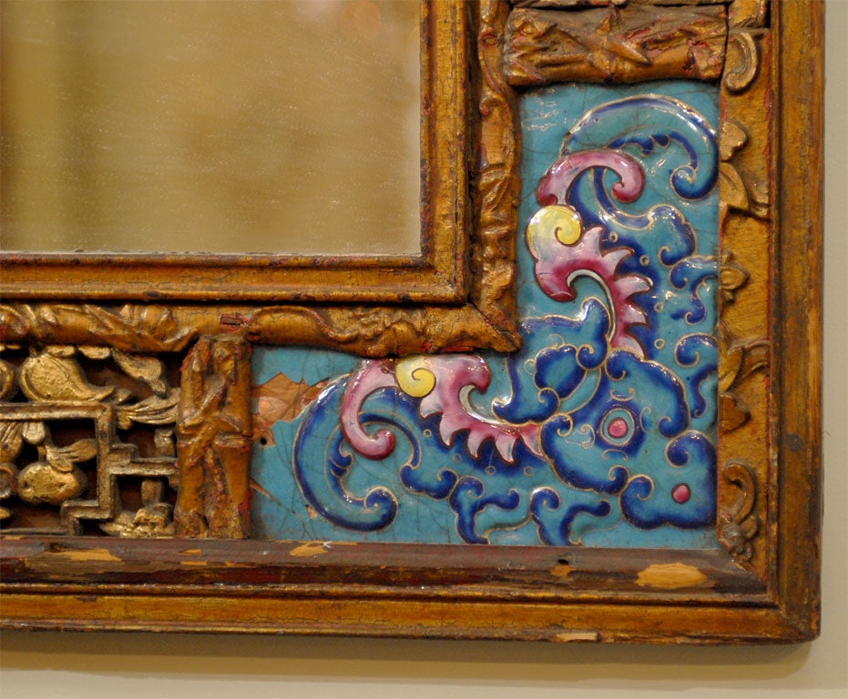 19th Century Chinese Mirror For Sale
