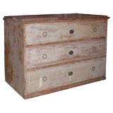 Swedish Gustavian 3-Drawer Commode
