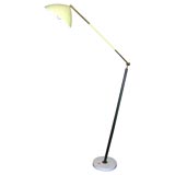 An Articulated Floor Lamp signed Stilux Milano Italy