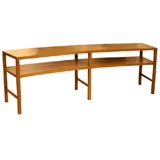 Widdicomb curved console