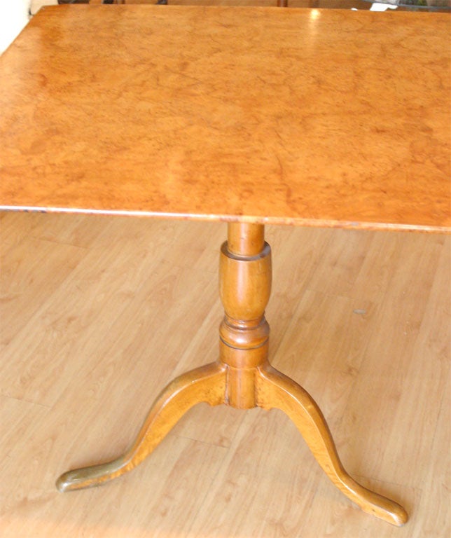 18th Century Swedish Tilt Top Table For Sale 1
