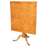 18th Century Swedish Tilt Top Table 8