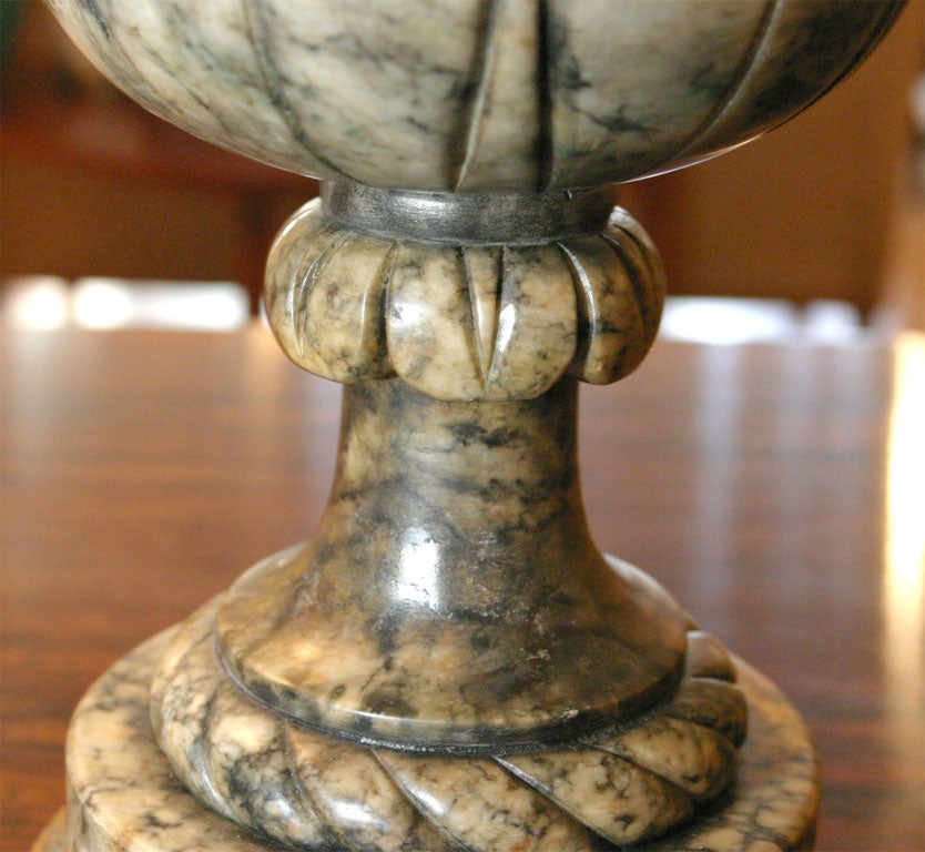 Large Alabaster Lamp For Sale 3