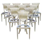 Set 10 Swedish Dining Chairs