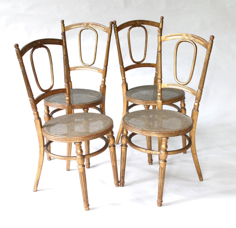 Four matching chairs, known as 