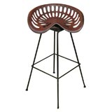 Retro A Swiveling stool with Tractor Seat