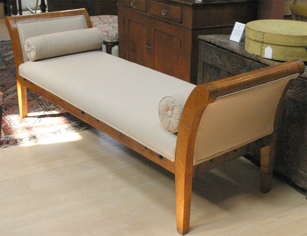 Tiger Maple Day Bed