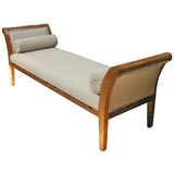 Antique Tiger Maple Day Bed