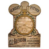 Painted  Wood Trade Sign