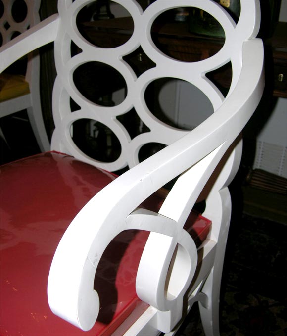 Set of 8 Frances Elkins Chairs 1