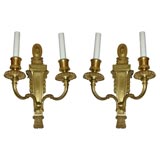 Pair Two-light Caldwell Sconces