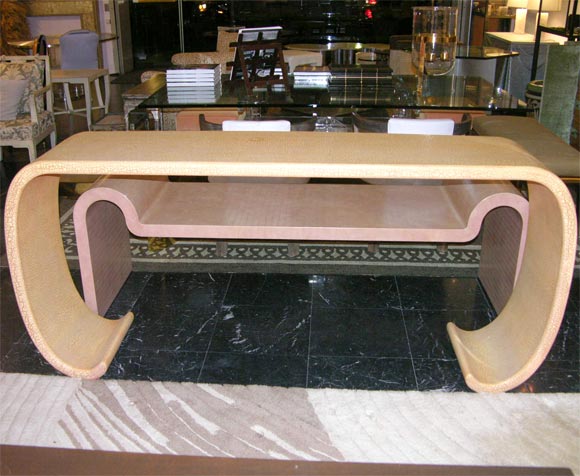 KARL SPRINGER CONSOLE TABLE