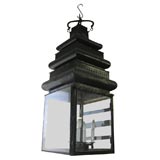 English 18th c. Black Lantern