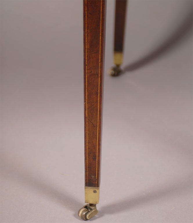 19th Century Regency Period Inlaid Mahogany Pembroke Table, c. 1810