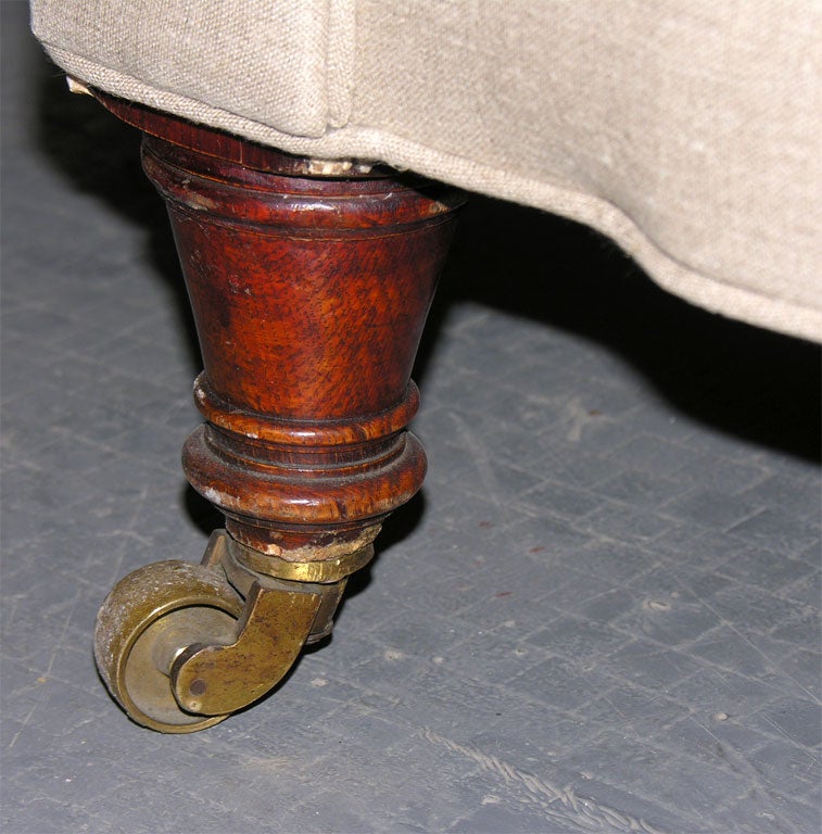 Upholstery English 19th c.  Chesterfield Sofa