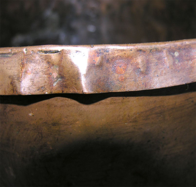 English 18th c. Copper Cauldron 2
