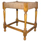 English Rope Stool - Early 20th c.
