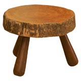 Vintage Barksided Low Table