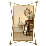 brass mirror