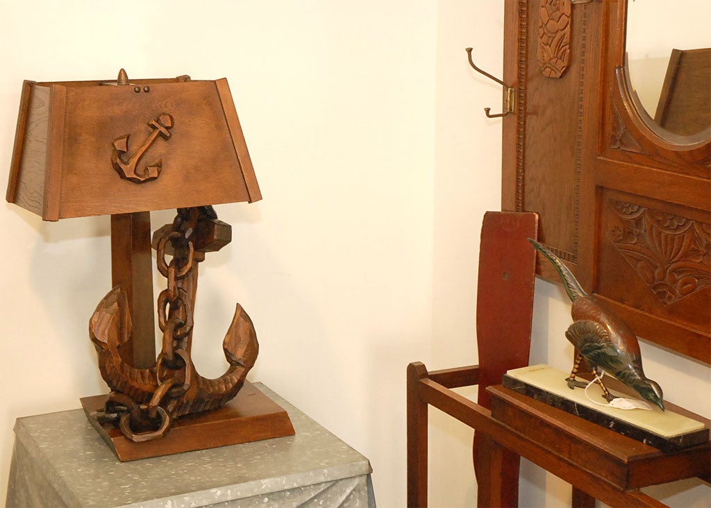 American Marine Theme Table Lamp