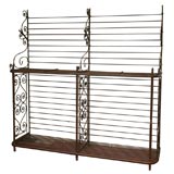 Antique French Baker's Rack