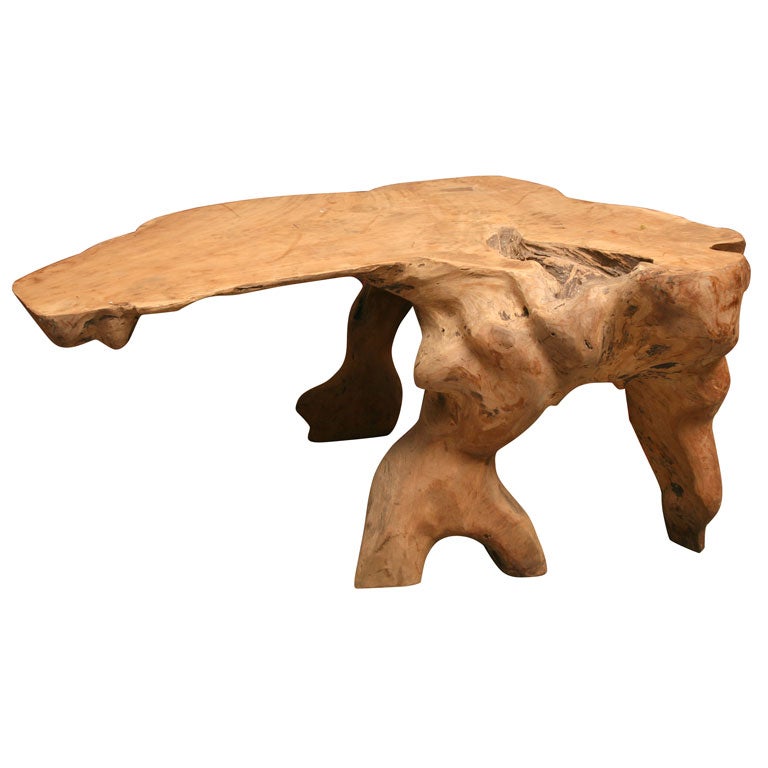 NATURAL TREE ROOT TABLE