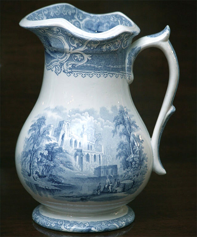 Staffordshire Bowl and Pitcher 2