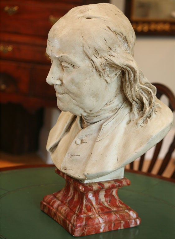 Bust of Benjamin Franklin 3