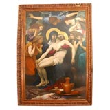 Enormous Painting of Christ's Descent from the Cross