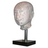 Antique Marble Head of Buddah