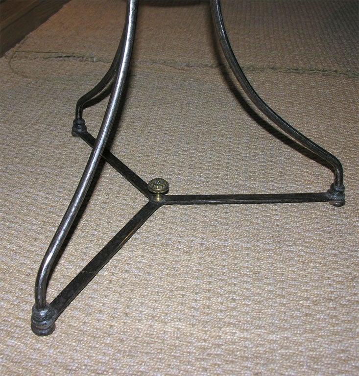 Pair of Hammered Steel Guerdions
