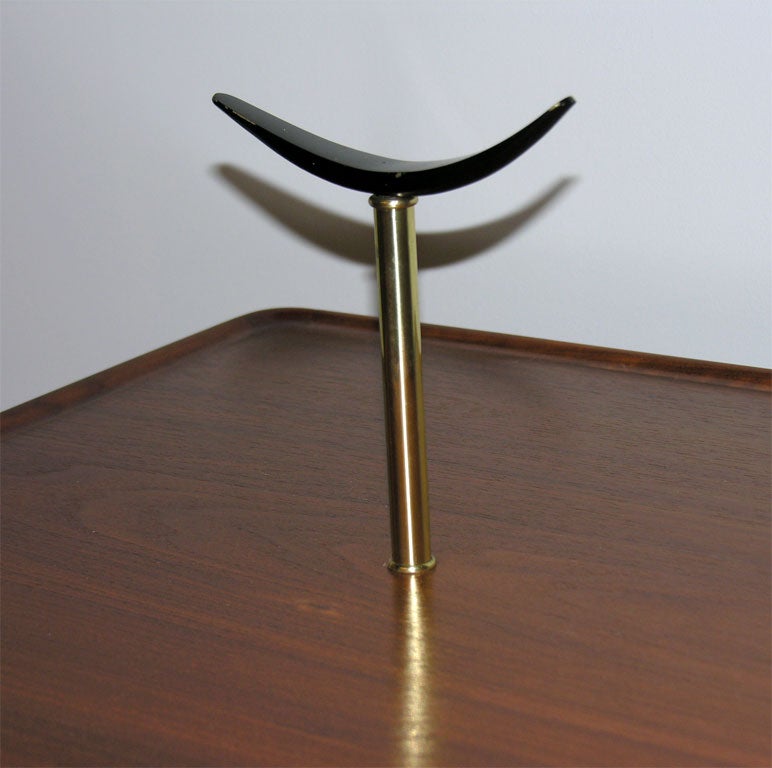 American Guéridon Table by Milo Baughman for Arch Gordon In Excellent Condition For Sale In New York, NY
