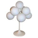 Mod Glass Globe Cluster Table Lamp by Max Bill