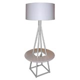 Side Table with Lamp designed by Tommi Parzinger
