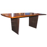 Stunning Dining Table with Bow Shaped Top by Harvey Probber