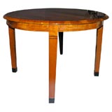 Biedermeir 5 leg Dining Table with 2 Leaves