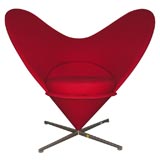 Verner Panton/ Vitra Heart Chair
