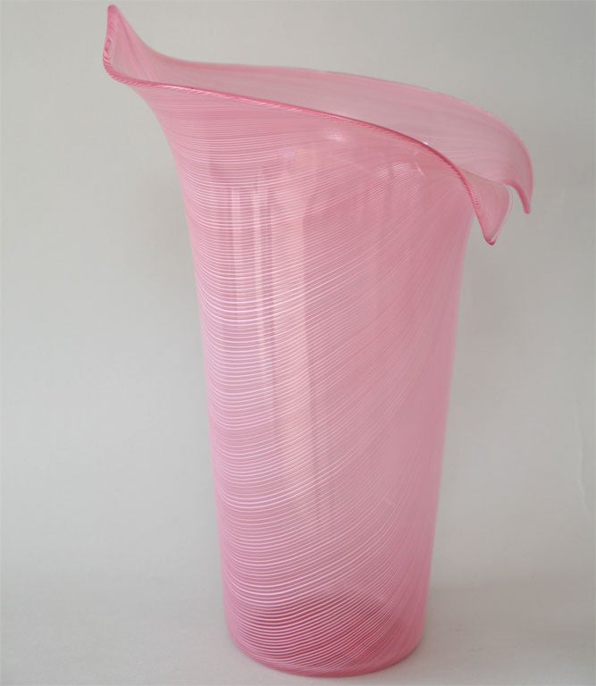 "Calla" vase by Tyra Lundgren for Venini
