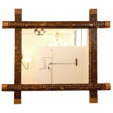 Horn Mosaic Mirror