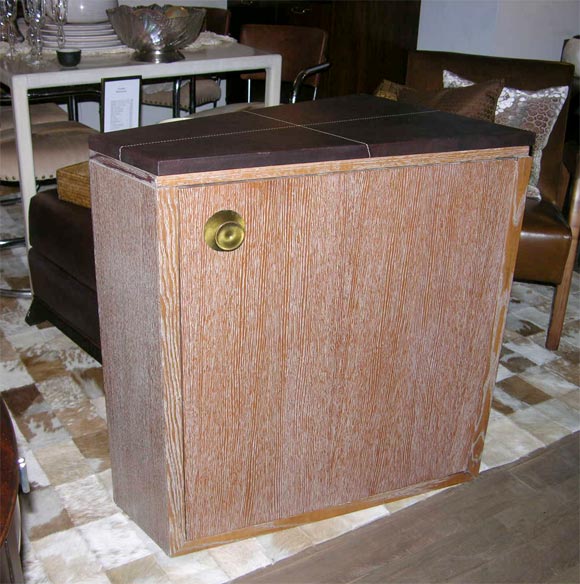 Modernist Angle-front Cabinet