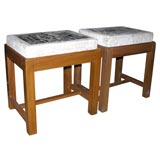 Close Pair of Indian Low Tables