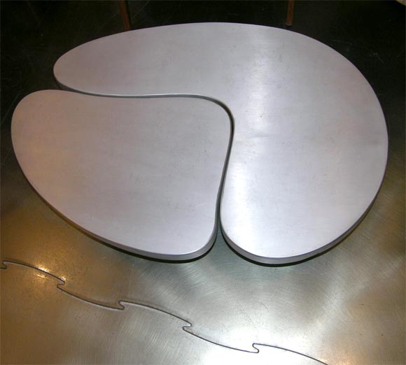 Set of Two Frederick Kiesler Nesting Tables In Excellent Condition In Brooklyn, NY