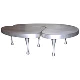 Set of Two Frederick Kiesler Nesting Tables