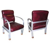 Pair of Armchairs by Paul Cret