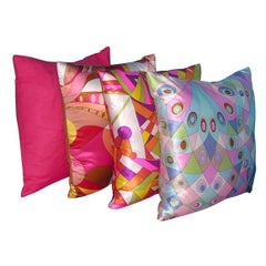 Pucci-esque Silk Pillows